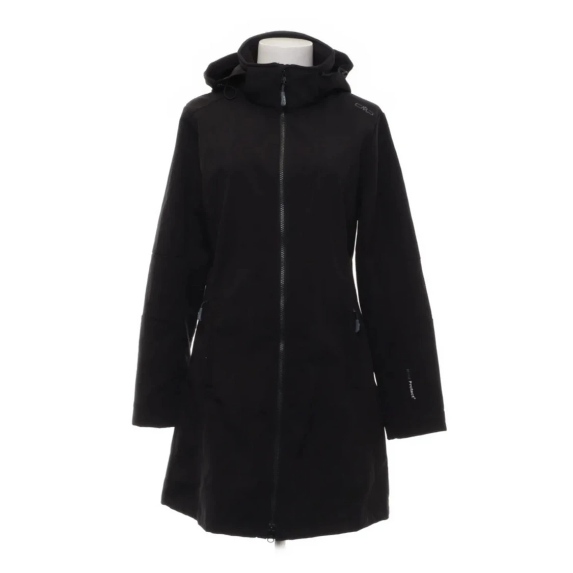 Svart vind regn kappa från CMP strl M Ny