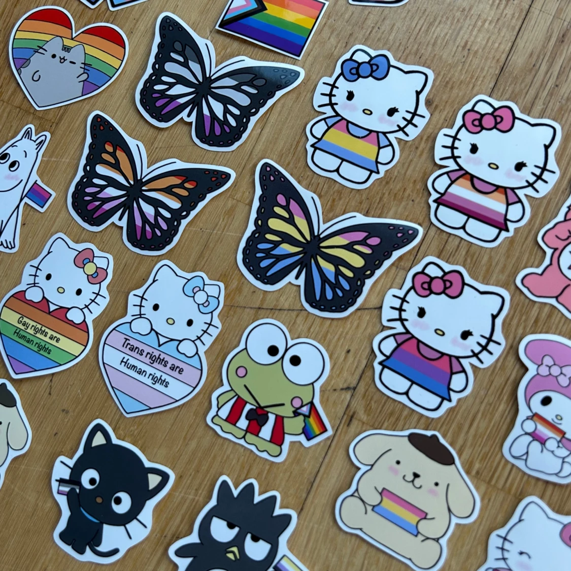 söta Pride stickers 🩷 - 3