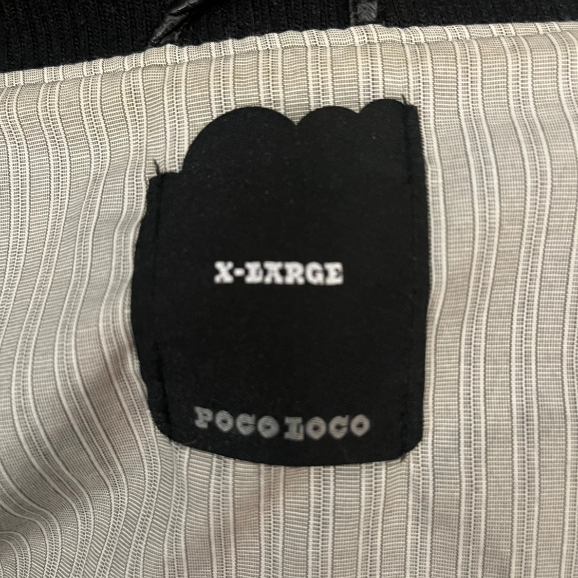 Svart skinnjacka från Poco Loco - 3