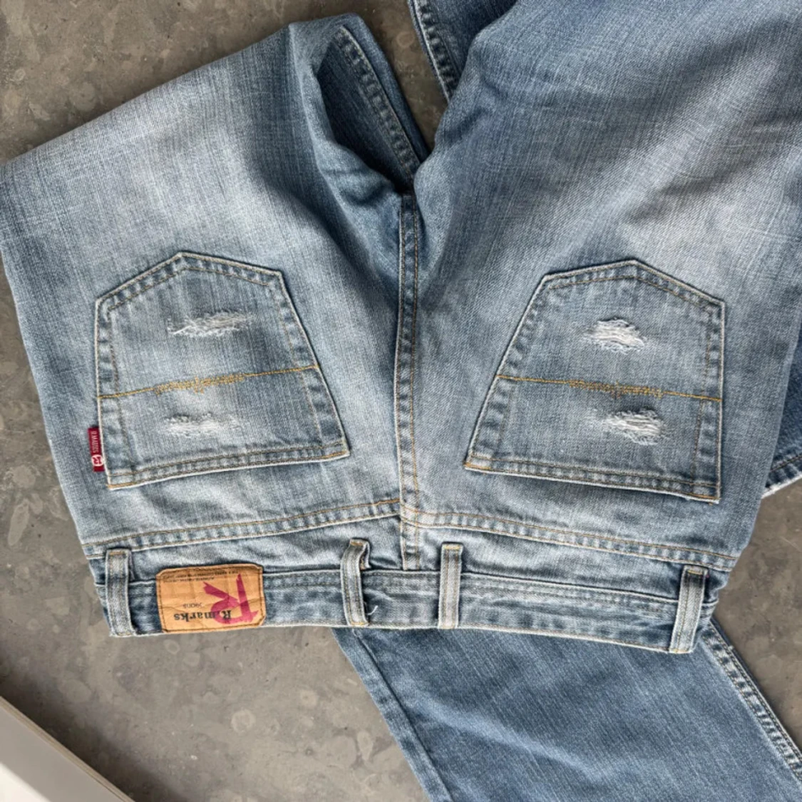 Lågmidjade bootcut jeans - 2