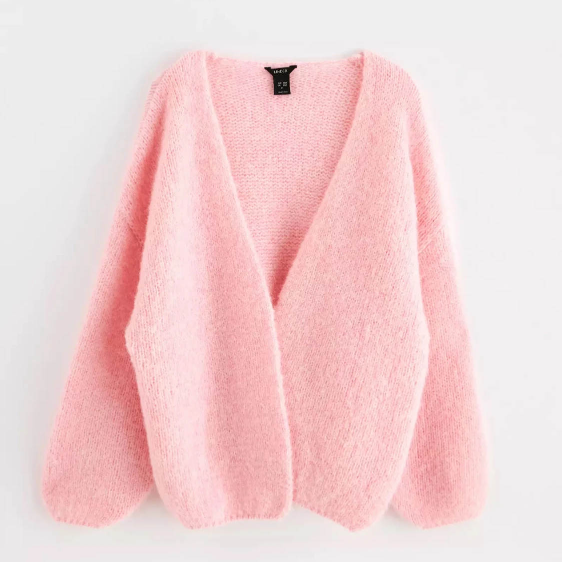 Rosa stickad kofta đ