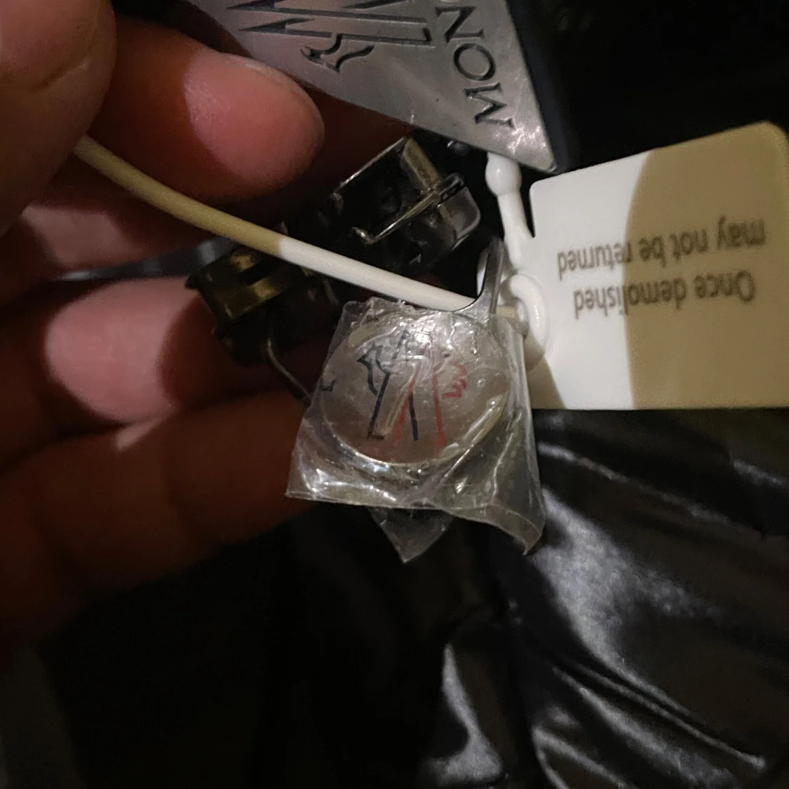 Svart dunväst från Moncler - 93