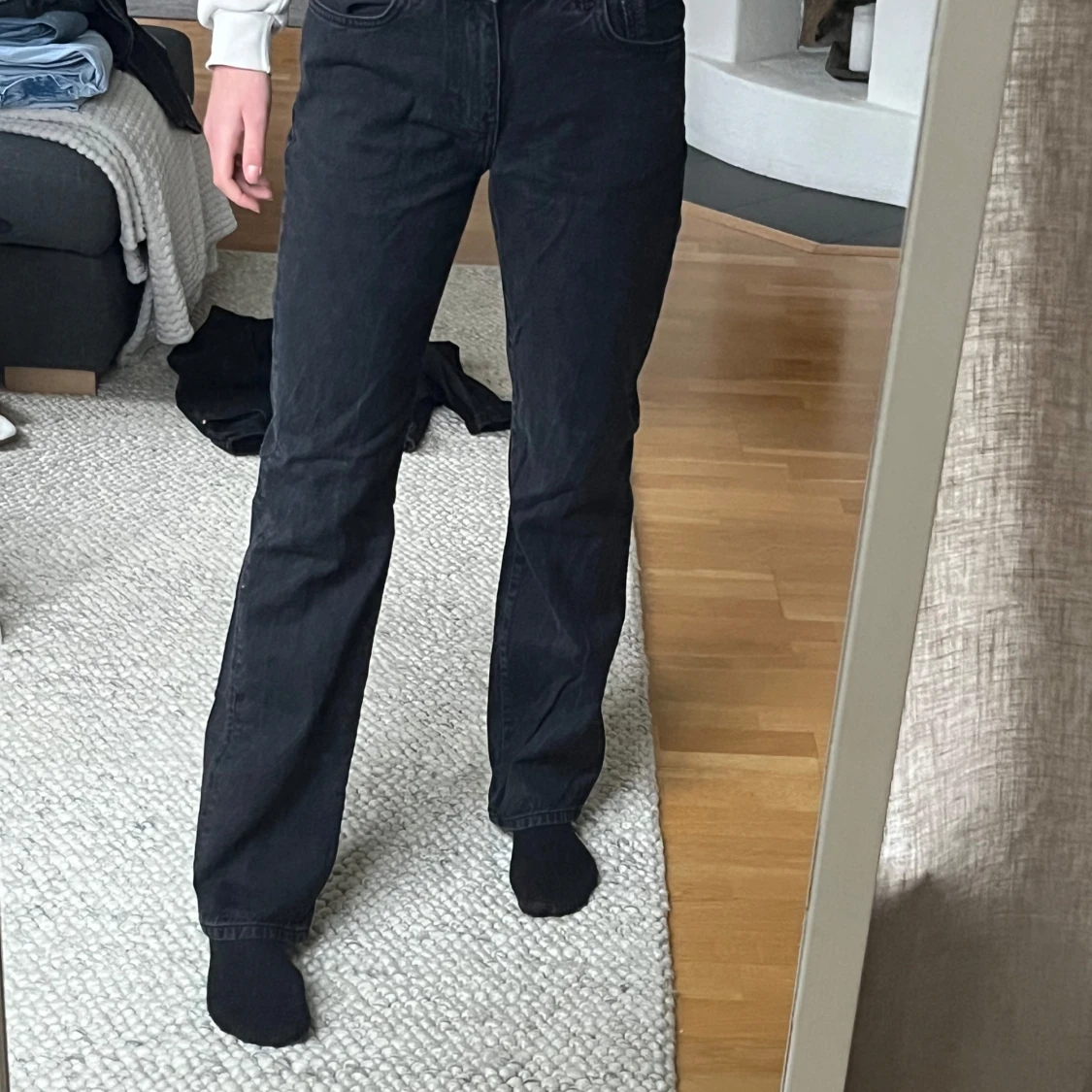 Svarta jeans