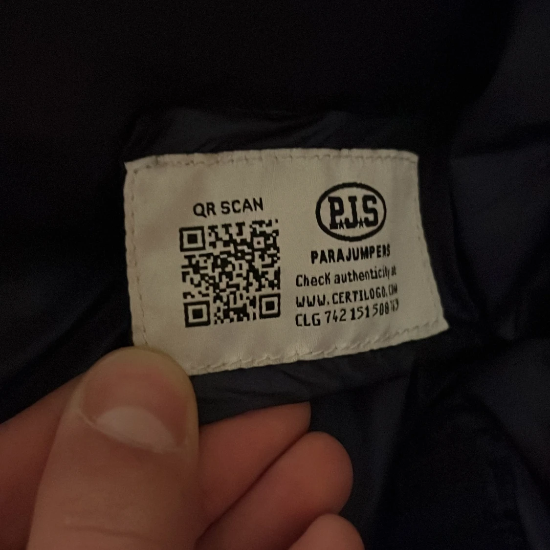 Blå parajumpers jacka - 93