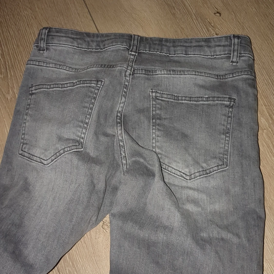 Flared grå jeans - 91