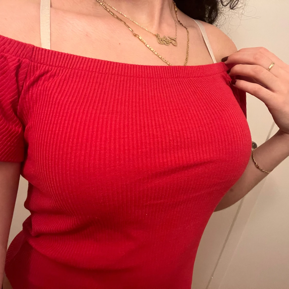 Röd blus från Mango - 91