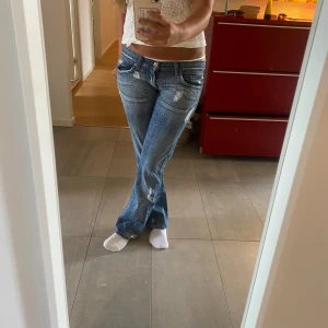 Vintage bootcut jeans - Fina vintage bootcut jeans i storlek S!