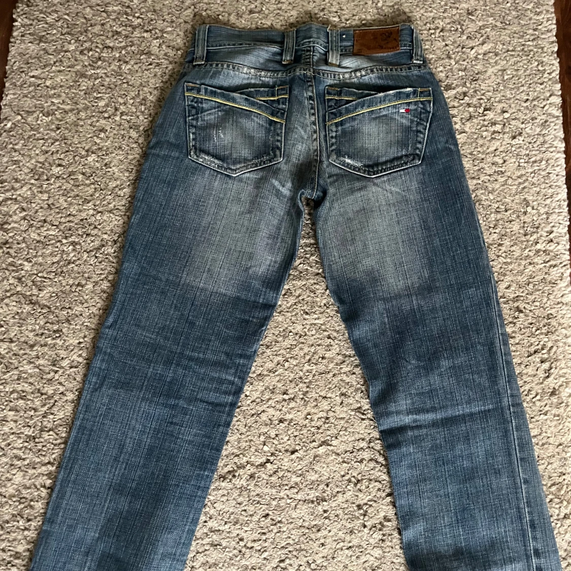 Lågmidjade bootcut jeans - 90