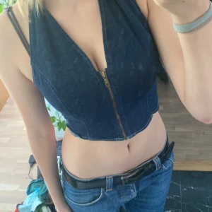 Denim top - Y2K denim top