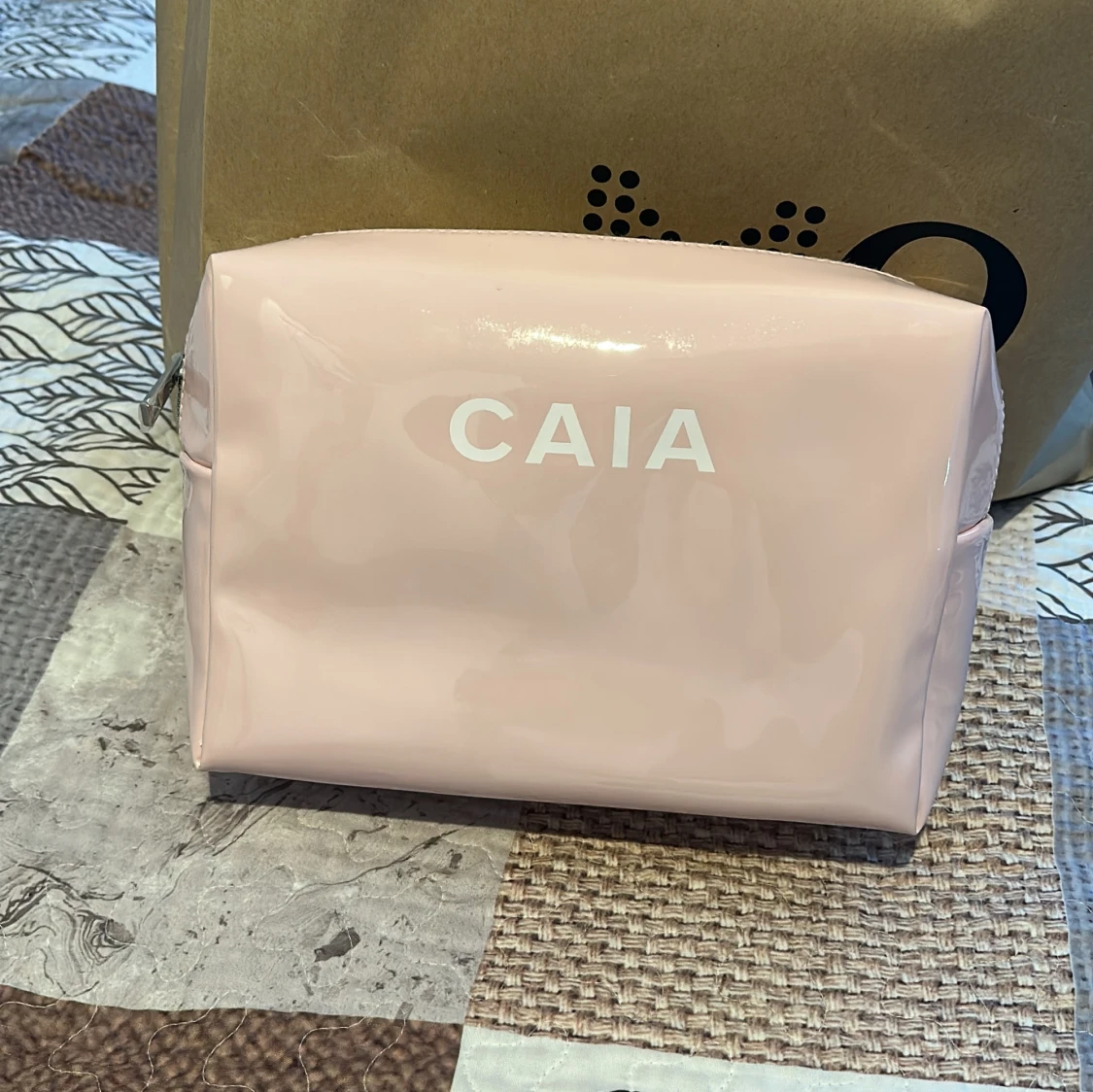 CAIA fits all pink bag