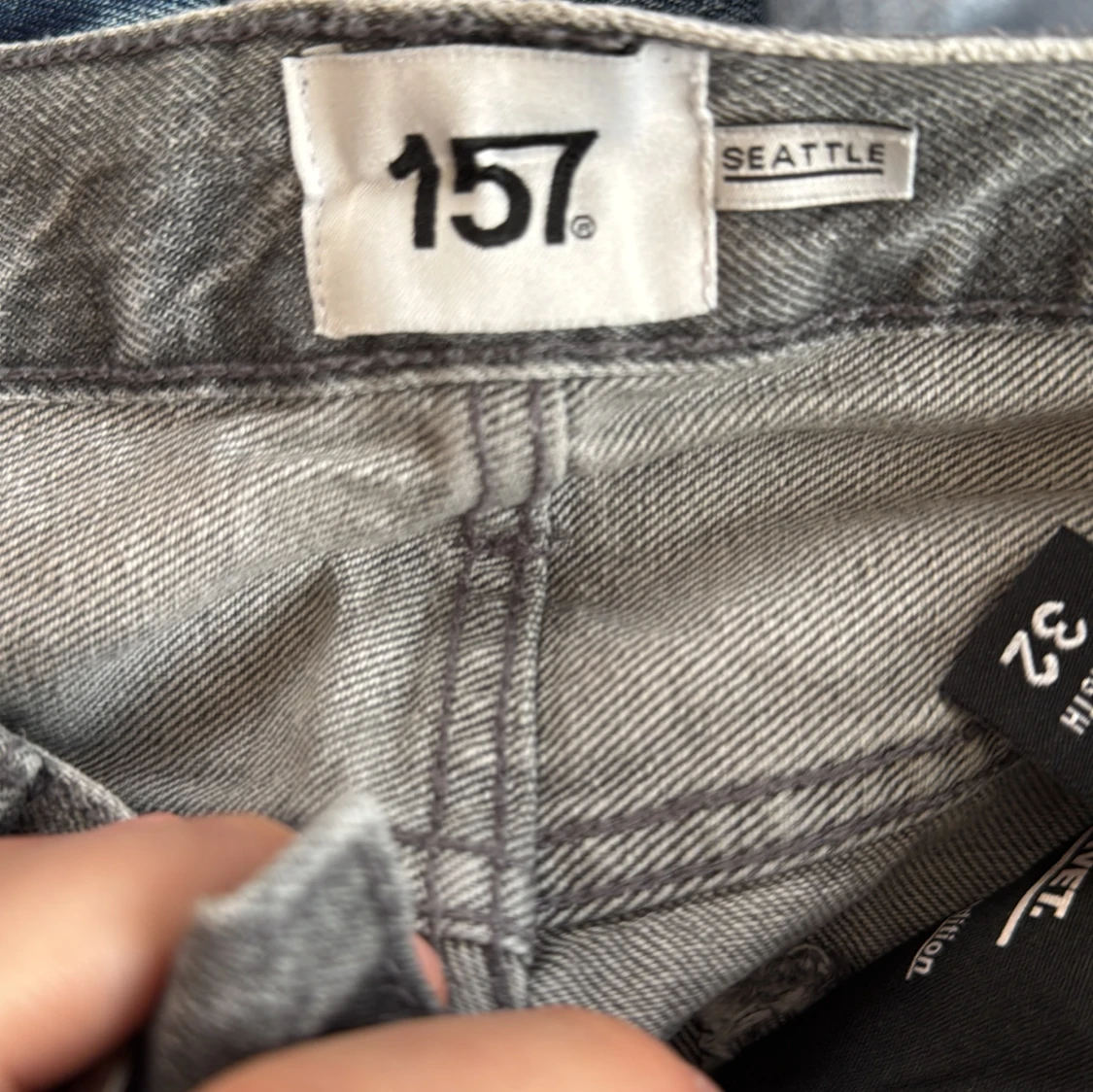 Grå jeans från 157 - 2