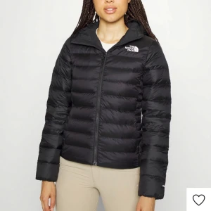 Svart dunjacka från The North Face - Snygg och funktionell svart dunjacka från The North Face. Jackan har en dragkedja framtill och är perfekt för kyligare dagar. Den är långärmad och har en klassisk pufferdesign som håller dig varm och bekväm. Nypris 2200kr💕