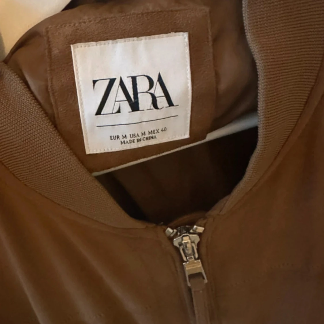 Brun bomberjacka från Zara - 2