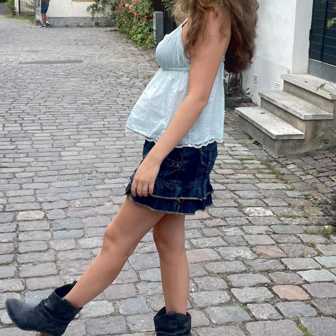 Ljusblått Odd Molly-linne - 90