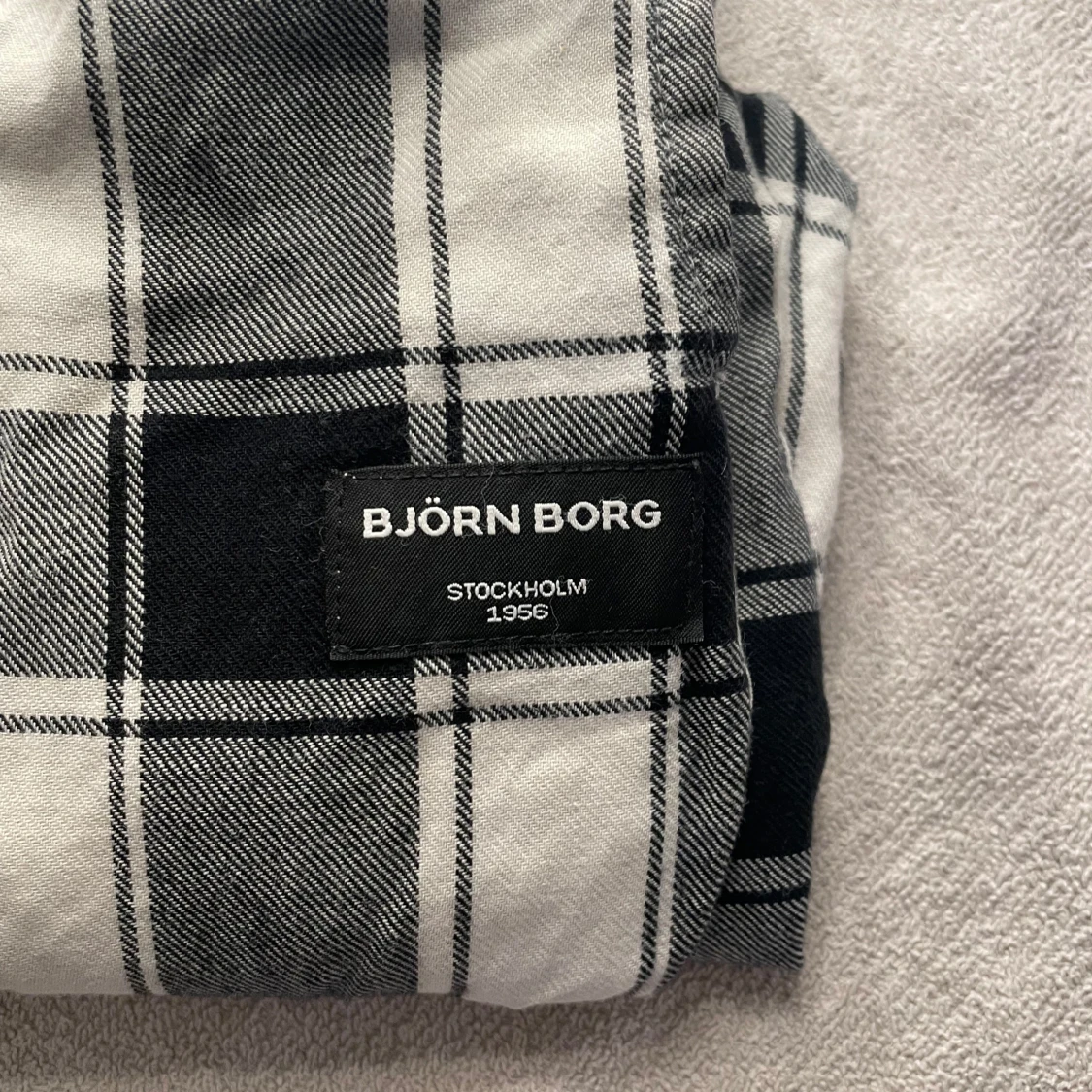 Rutig byxa från Björn Borg