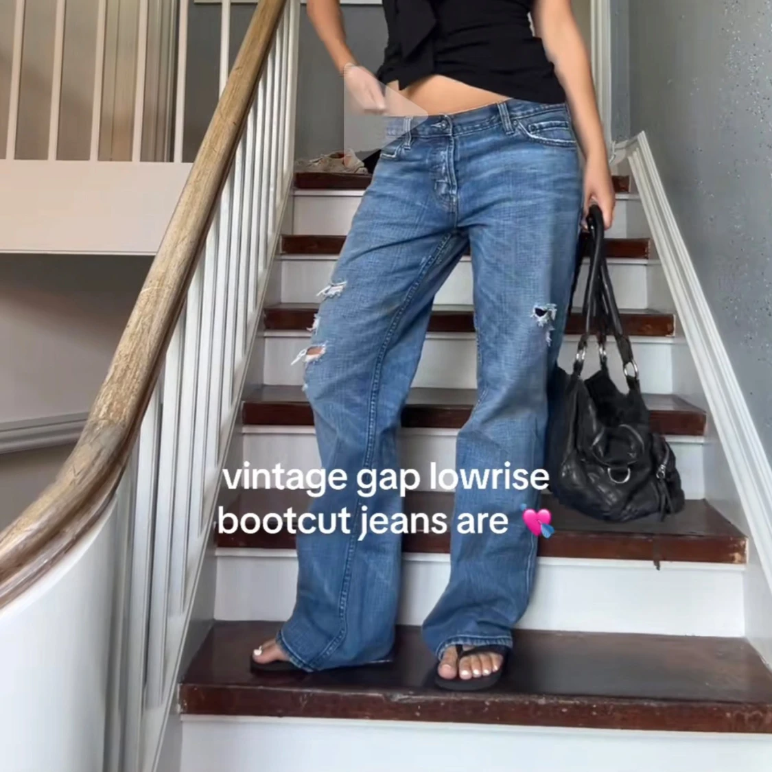 Gap lowrise bootcut jeans - 93