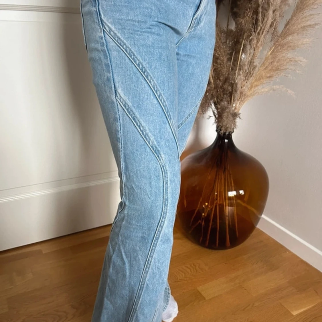 Jeans lågmidjade  - 92