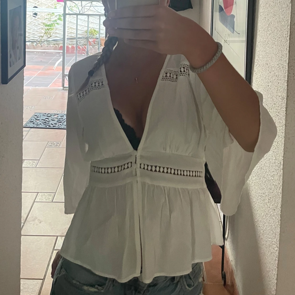 Vit blus från Zara - 91