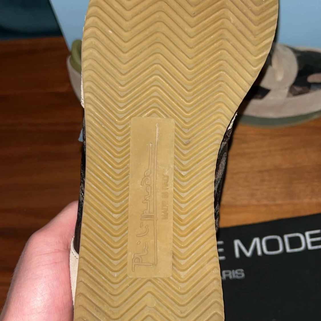 Camouflage trainers från Philippe Model - 92