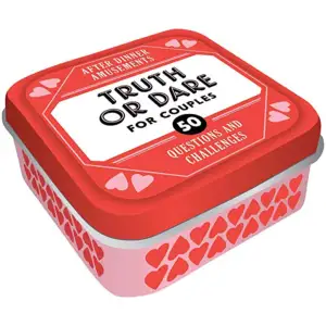 With fifty naughty truths and fifty challenging dares, this game is perfect for couples looking for delectable after-dinner fun!