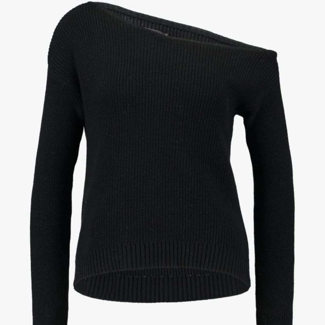 Svart offshoulder tröja
