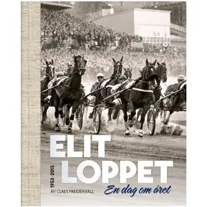 ELITLOPPET EN GÅNG OM ÅRET!Idag är Elitloppet travvärldens största löpning tillsammans med Hambletonian Stakes i USA och Prix d Ame rique i Frankrike. Sista söndagen i maj är sedan många år tillbaka ett heligt datum för alla travintresserade och varje år sedan starten 1952 samlar Elitloppet hästar, kuskar, tränare och inte minst åskådare från alla världens hörn.Elitloppet a r ett av de sto rsta a rliga sportevenemangen i Sverige och har varit sa sedan loppets tillkomst fo r mer a n 60 a r sedan. Solvalla skulle fira sin 25-a rsdag med en jubileumslo pning i september 1952. Loppet blev en sa dan braksucce - tyske storstja rnan Permit besegrade svenska drottningen Frances Bulwark - att redan samma dag som loppet avgjordes besta mde sig styrelsen fo r Stockholms Travsa llskap fo r att permanenta lo pningen och namnge den Solvallas Internationella Elitlopp.Den ha r boken bera ttar historien om Elitloppet. En unik, faktaspa ckad kavalkad som inneha ller allt som ba de trava lskaren och kalenderbitaren kan o nska sig. Rikt illustrerad med ett, i ma nga fall, unikt bildmaterial.OM FO RFATTARENClaes Freidenvall, journalist pa Travronden i snart 30 a r, har gjort en djupdykning i Elitloppet och dess historia sedan 1952. Ha r finns all ta nkbar fakta, alla vinnare, tra nare, ko rsvenner, a gare och inte minst alla travare som deltagit i Elitloppet. Dessutom kryddat med ma nga andra historier om den lo pning som betytt mer a n na gon annan fo r att sa tta Sveriges namn pa va rldens travkarta.    Format Halvklotband   Omfång 271 sidor   Språk Svenska   Förlag Stevali   Utgivningsdatum 2016-05-23   Medverkande Anna Clason   Medverkande Mia Törnberg   ISBN 9789198242430  