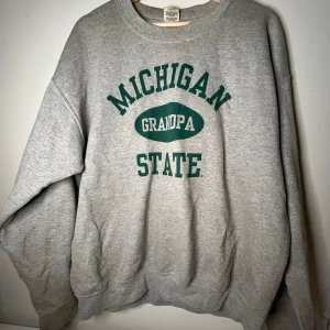 Grå sweatshirt  - En overzised grå sweatshirt, absolut älskar denna! Säljer då de inte riktigt är min stil men den är super mysig att ha hemma!