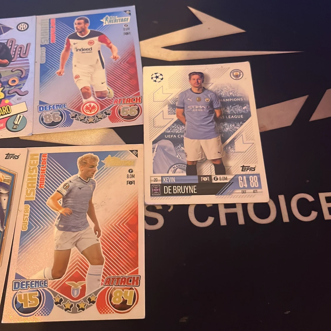 Match attack kort / säg pris på en fotbolls person - 92