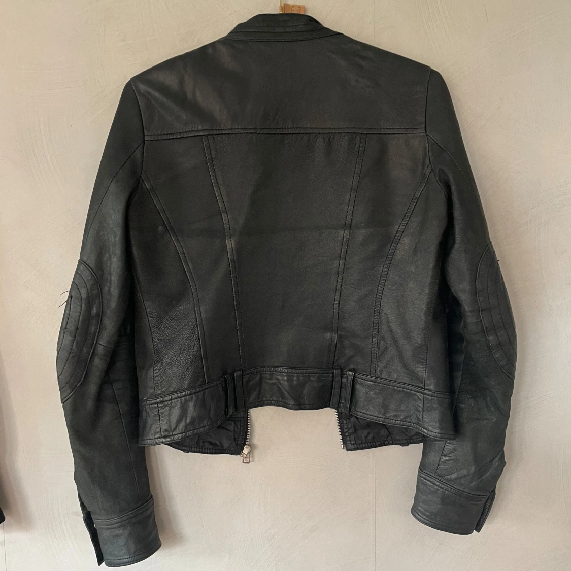 Vintage Skinnjacka i äkta läder  - 92