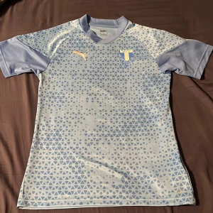 Malmö ff tränings tröja  - Tja! Detta är min Malmö ff tröja och jag har använt den 1 gång då den var för liten för mig.