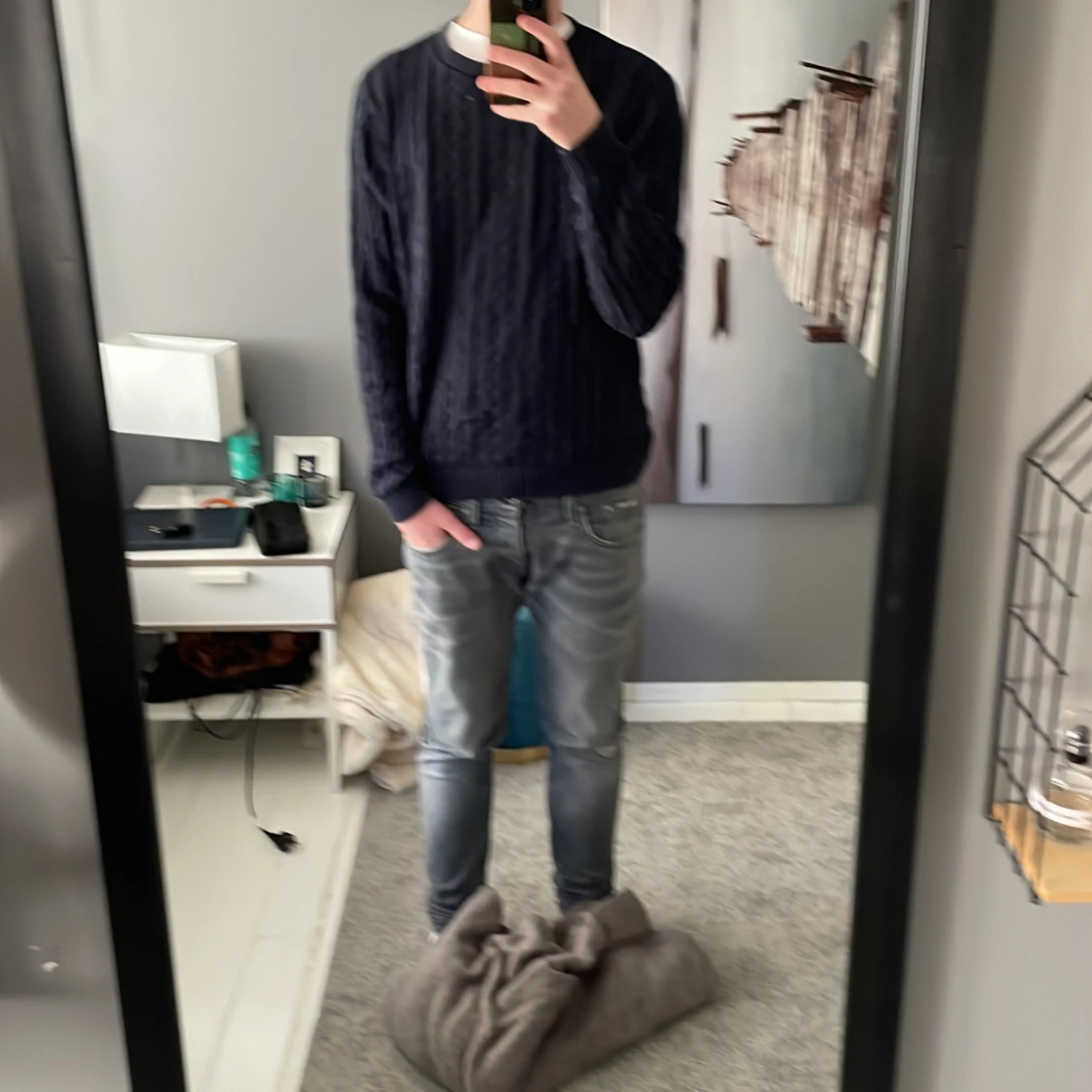 Stackad tröja  - 90