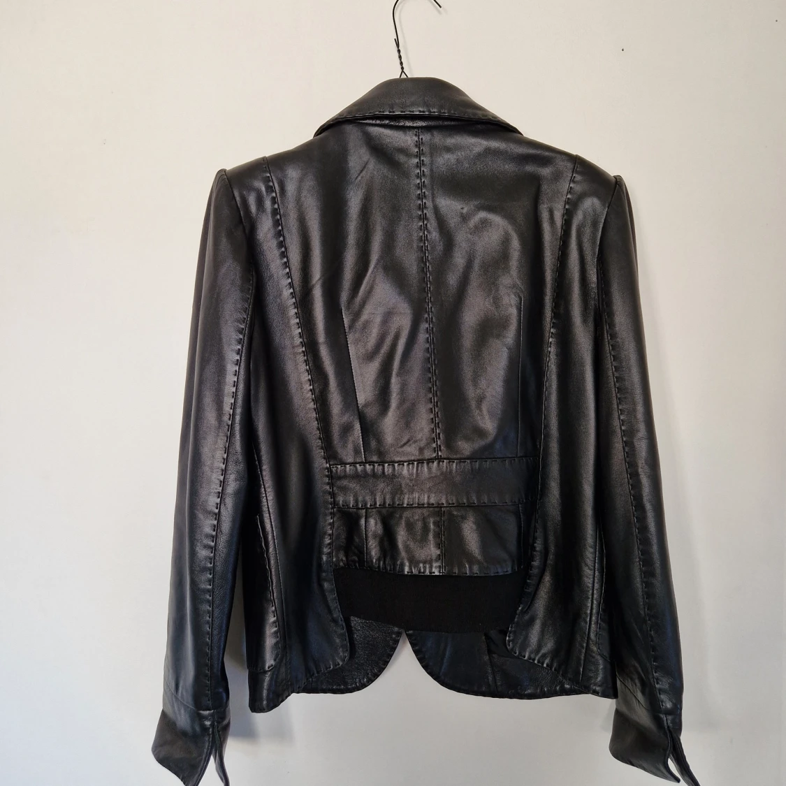 Läderjacka äkta läder - 90