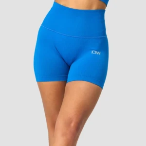 Blå shorts från ICANIWILL - Snygga blå shorts från ICANIWILL med ribbad design. Perfekta för gym. Som nya💙