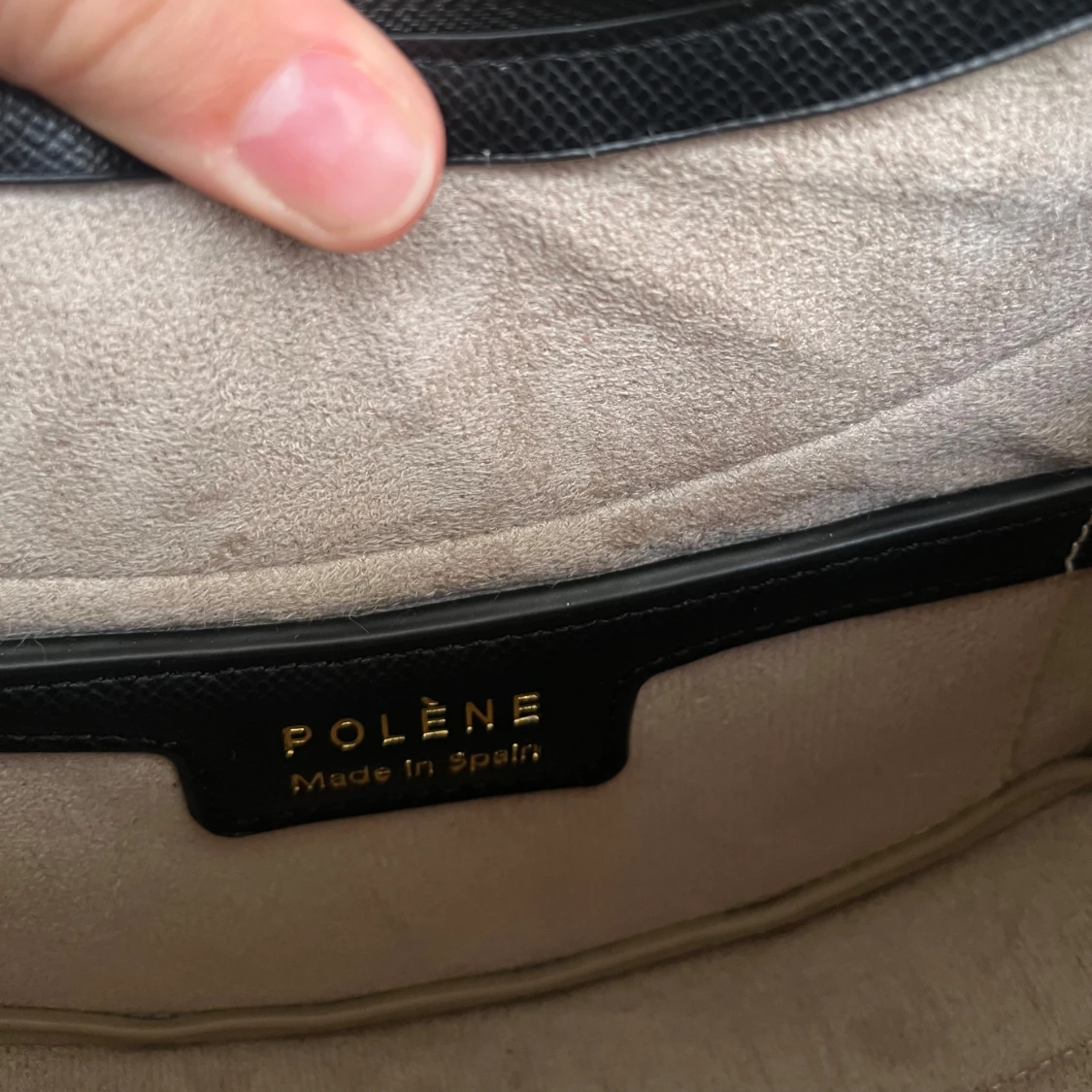Svart axelväska från Polène - 93