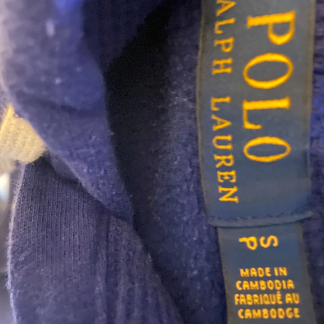 Blå hoodie från Ralph Lauren - 91
