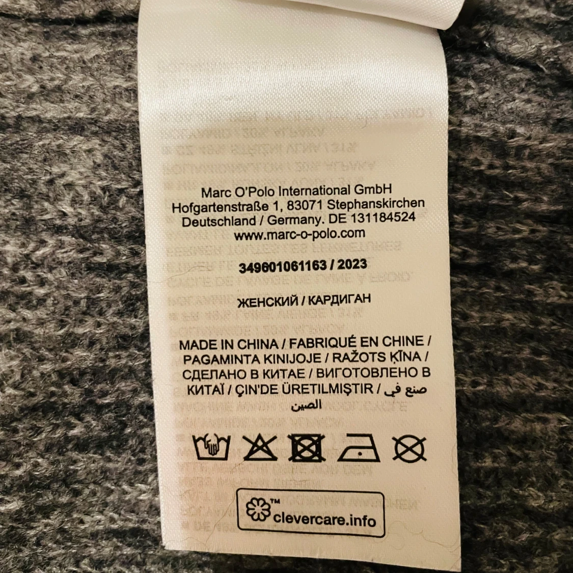 Grå kofta från Marc O'Polo - 93