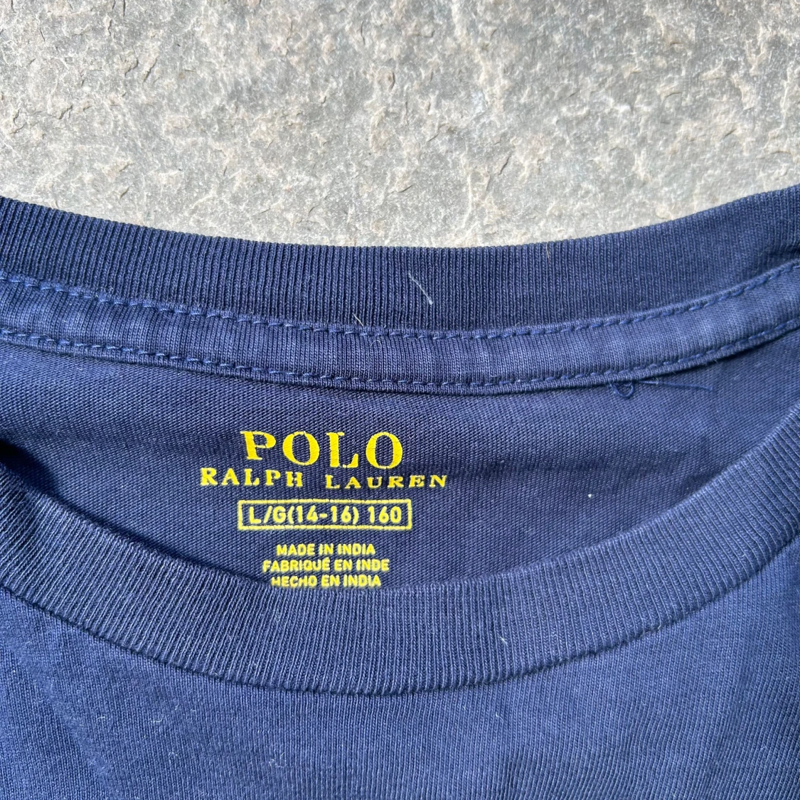 Ralph lauren t shirt blå - 91
