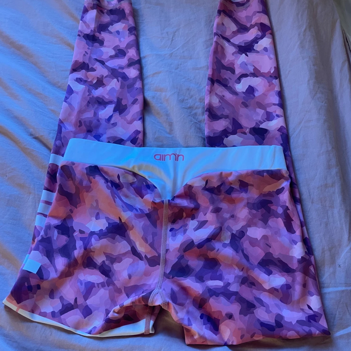 Camouflage mönstrade leggings från Aim'n - 91