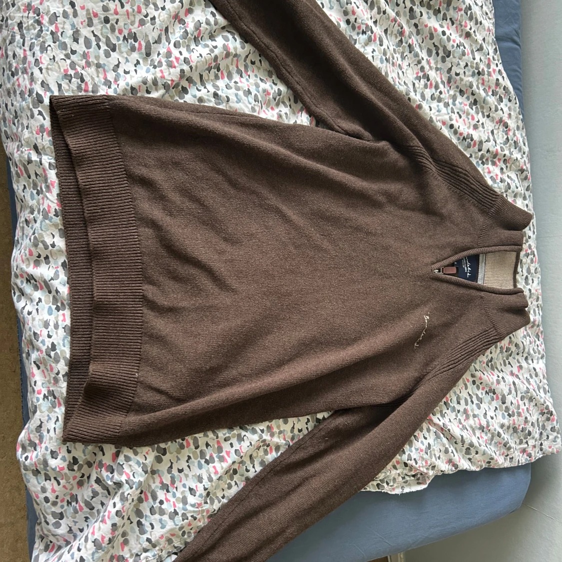 Bondelid half zip tröja