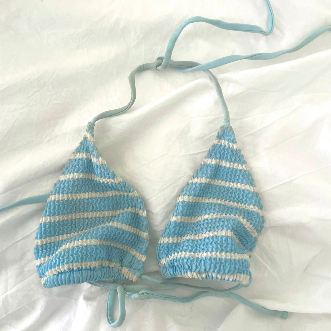 Randig Bikini Top  - 90