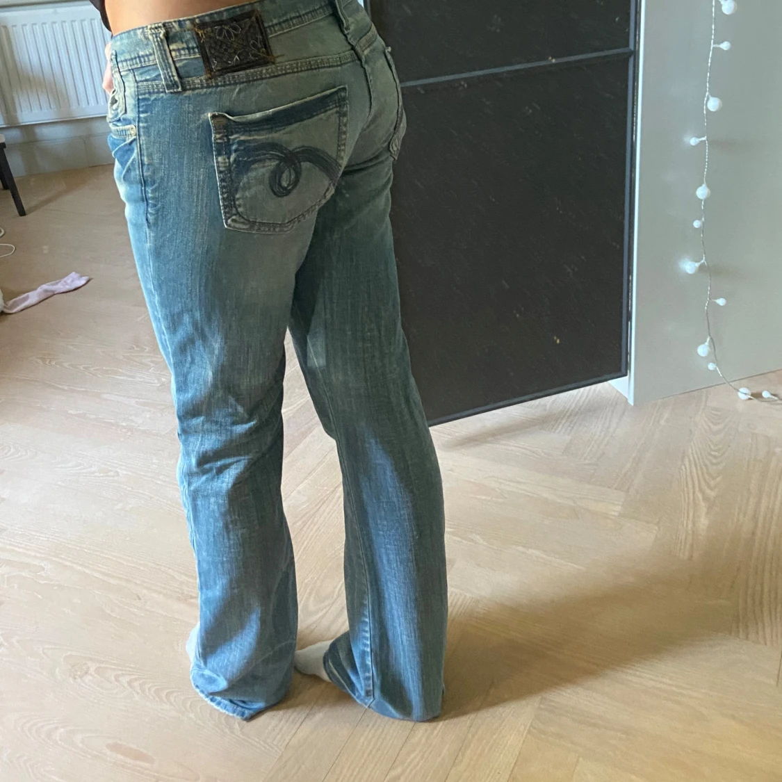 Lågmidjade jeans