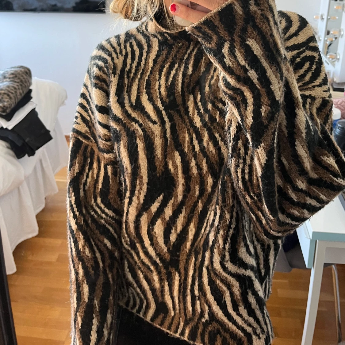 Stickad tröja  - 90