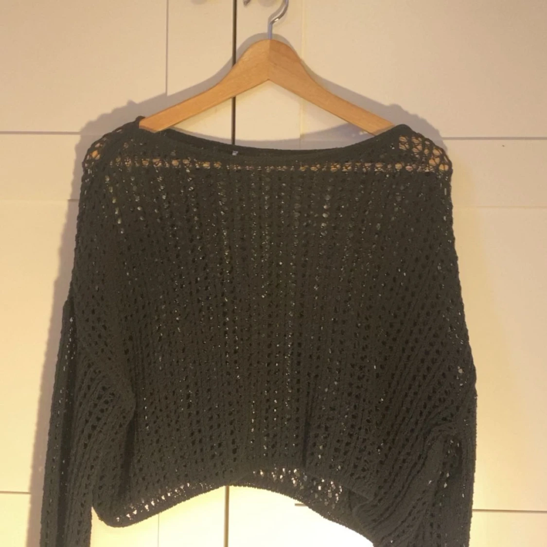 Hålstickad tröja - 90