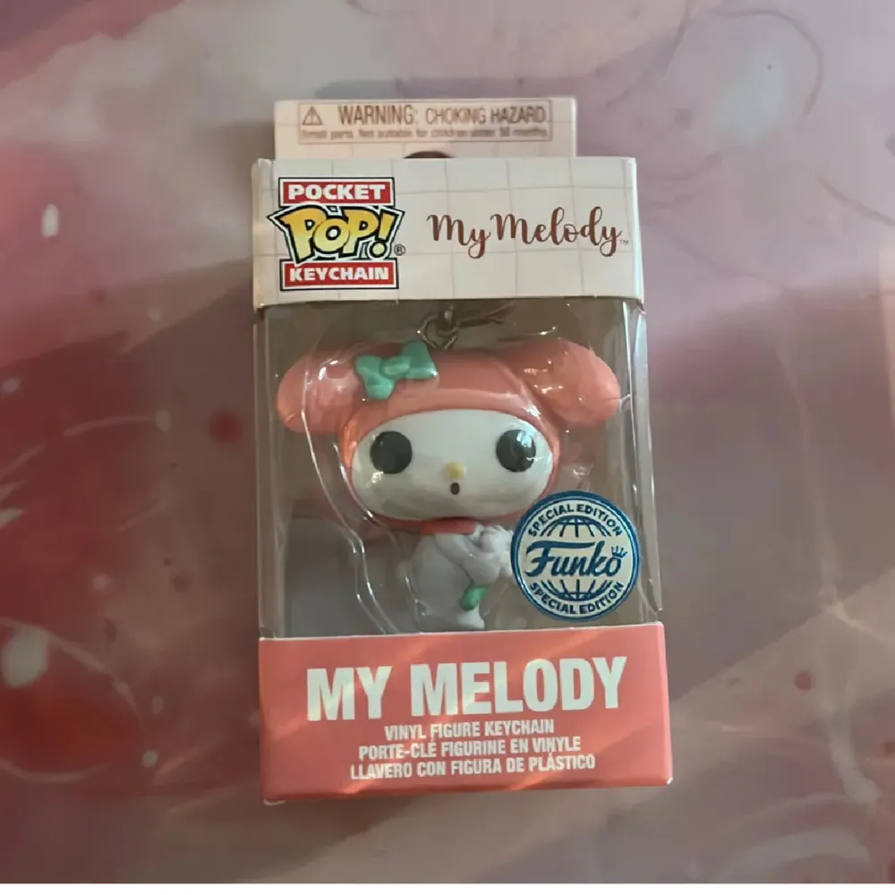 My melody funko pop nyckelring special edition . Accessoarer.