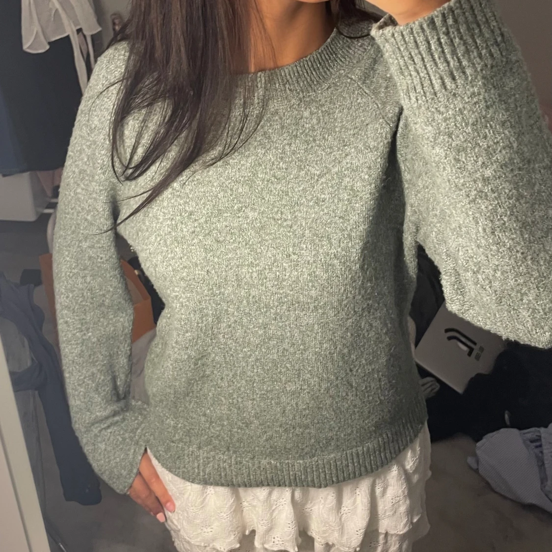 stickad tröja ifrån vero moda