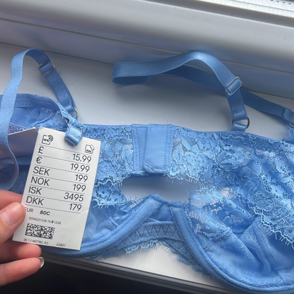 Blå bralette  - 93