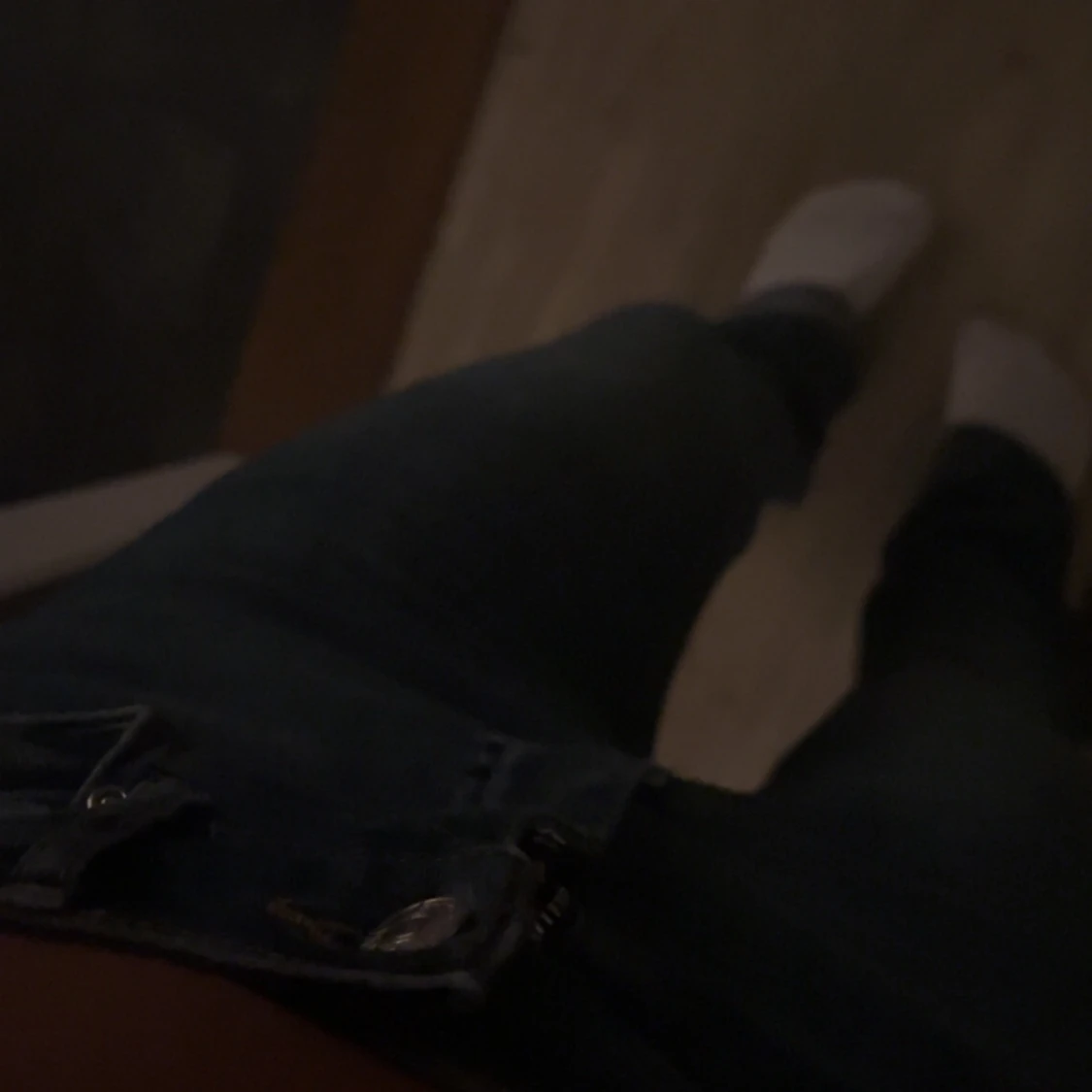 Mörkblåa jeans - 90