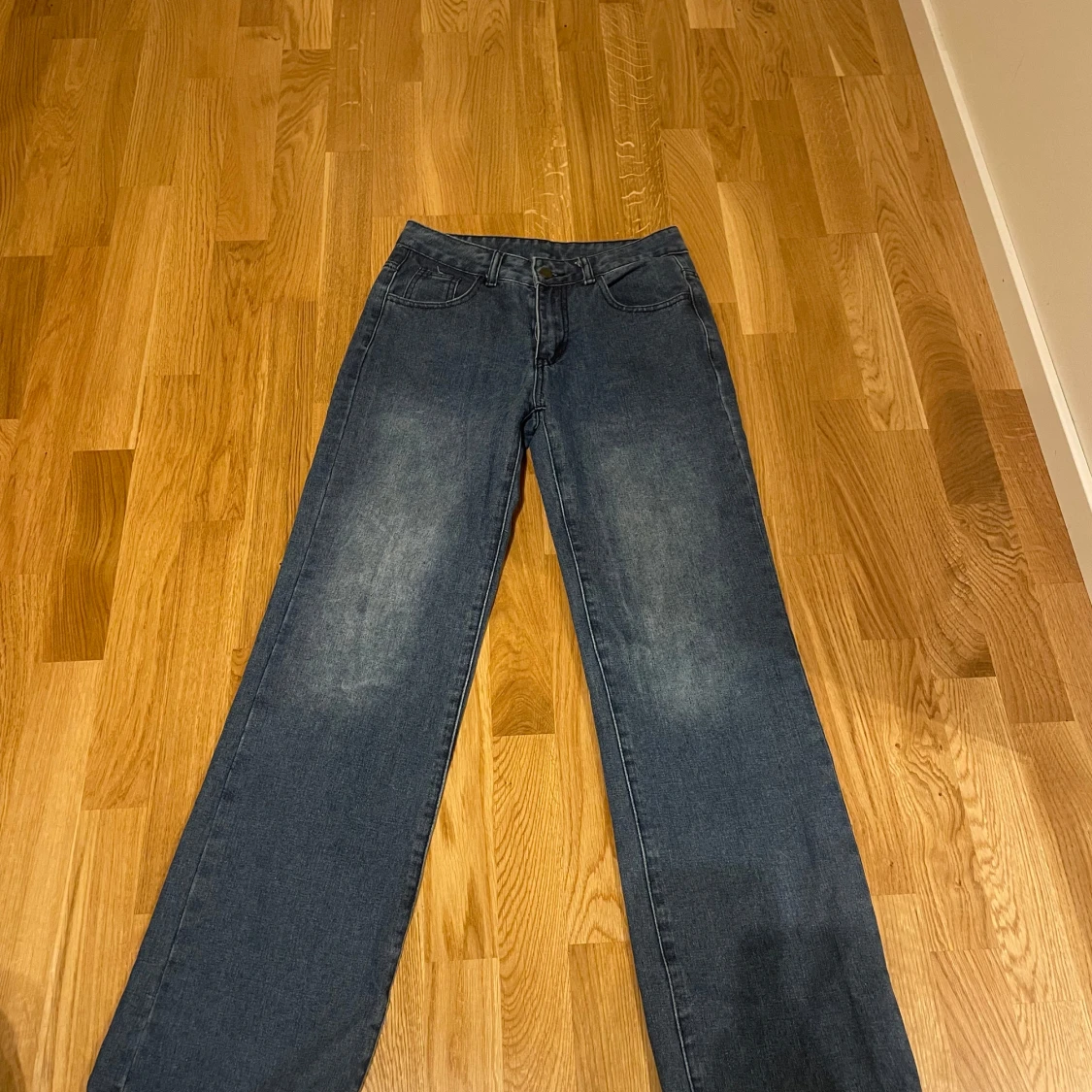 Lågmidjade baggy jeans