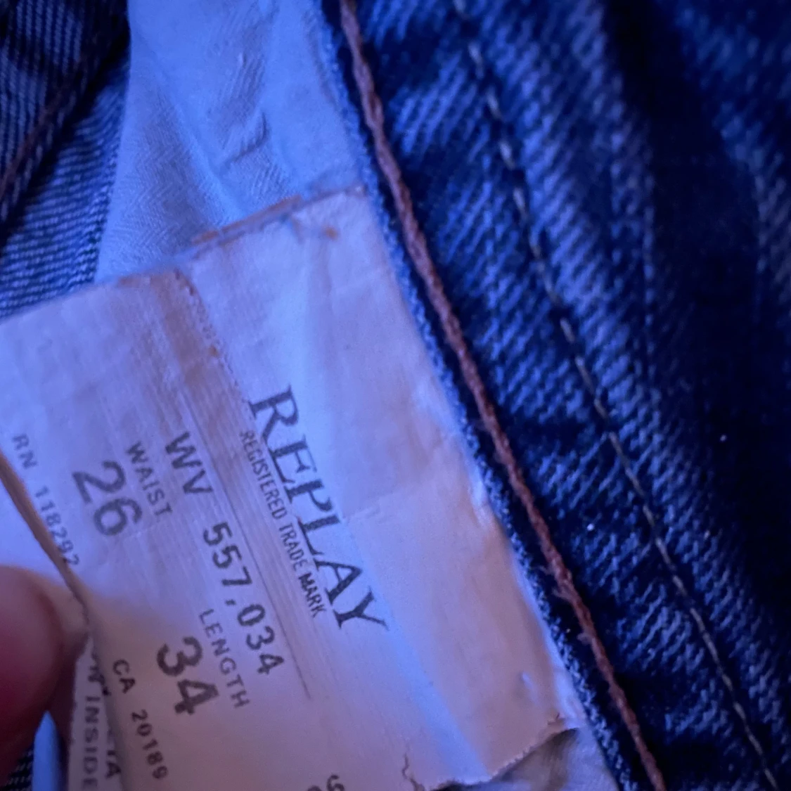 Blå jeans från Replay - 3