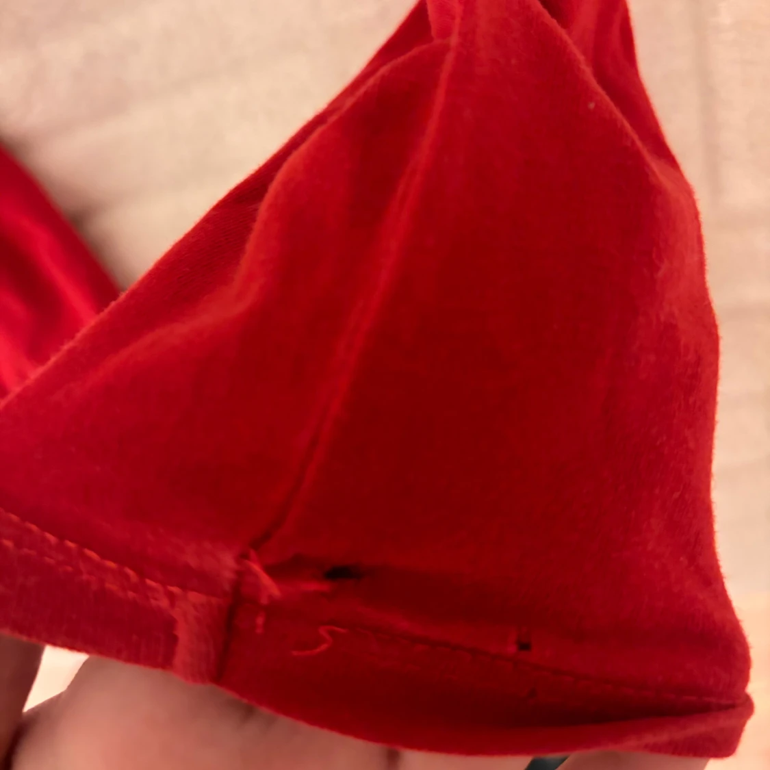 Röd långärmad tröja - 2